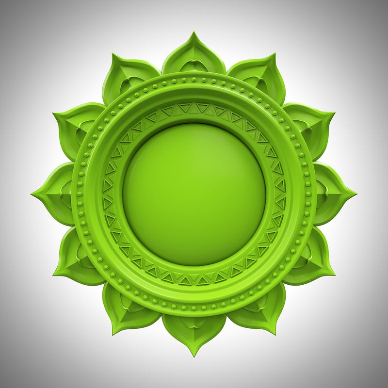 Yantra - 'Anahata Chakra'.