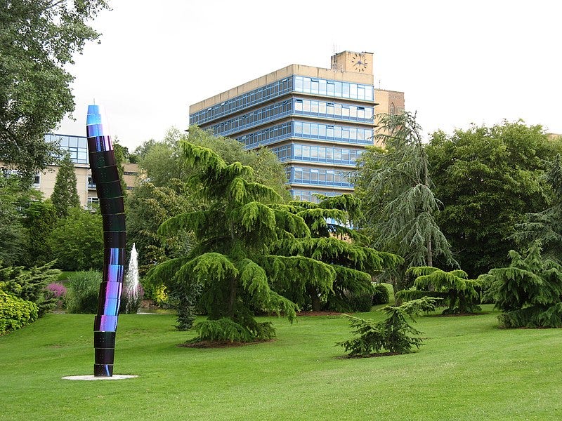 Stag Hill—main campus of the University of Surrey.